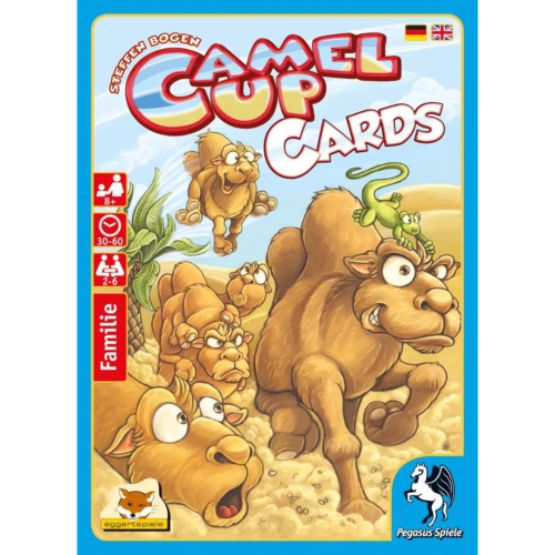 بازی کارتی شتر سواری (Camel Up Cards) به همراه افزونه